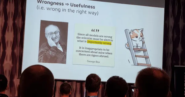 Credits: Krisztina Hirth Picture of Xin Yao’s keynote @ KanDDDinsky 2025