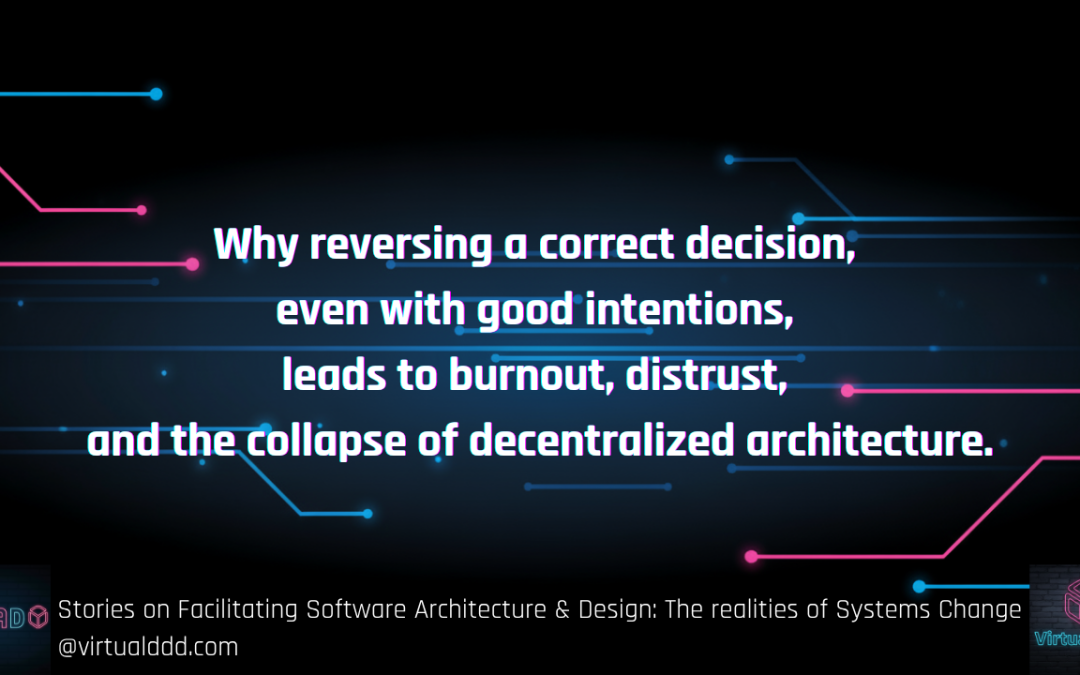 Decision, Reversal, Frustration: Navigating Governance After an Incident