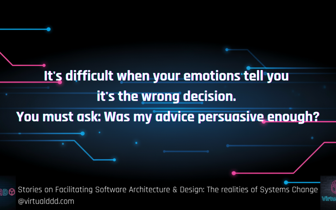 The Architect’s Dilemma: What to Do When You Disagree With a Team’s Decision